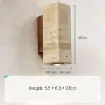 Homeko Japanese Wabi sabi Waterproof Style Wall Lamp