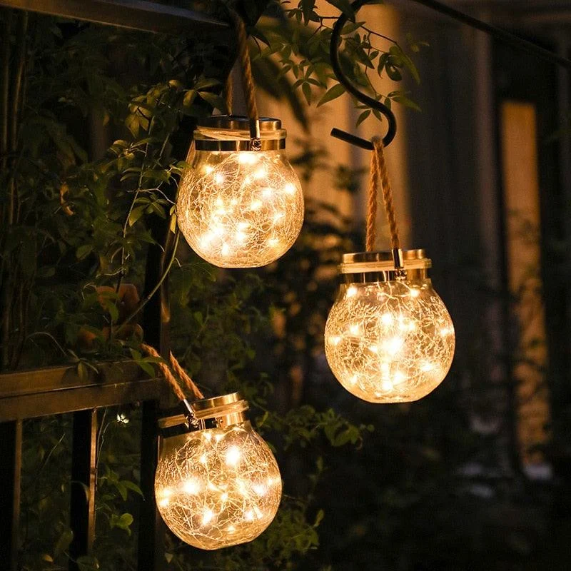 Homeko Jar Garden Hanging Lights -