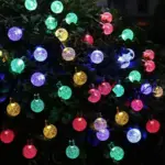 Homeko Jewels Solar Powered LED Globe String Lights