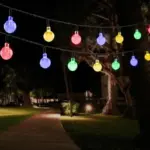 Homeko Jewels Solar Powered LED Globe String Lights