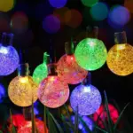Homeko Jewels Solar Powered LED Globe String Lights