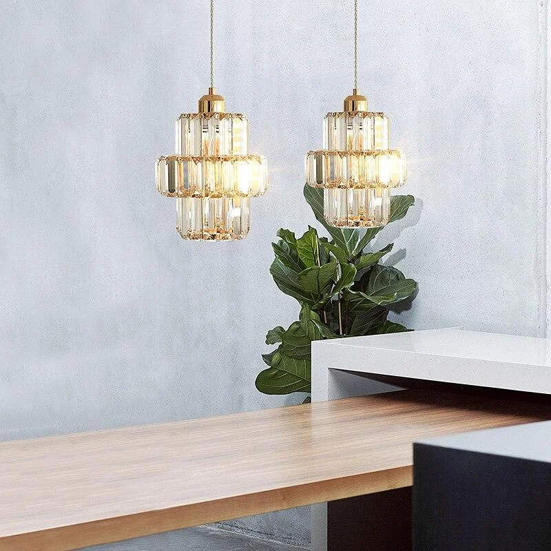 Homeko K9 Crystal Chandelier Pendant -