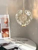 Homeko K9 Pure Crystal Noble Pendant Lamps