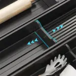 Homeko Kitchen Cutlery Drawer Organizer Trays