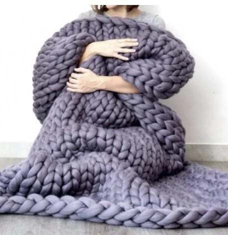 Homeko Knitted Blanket -