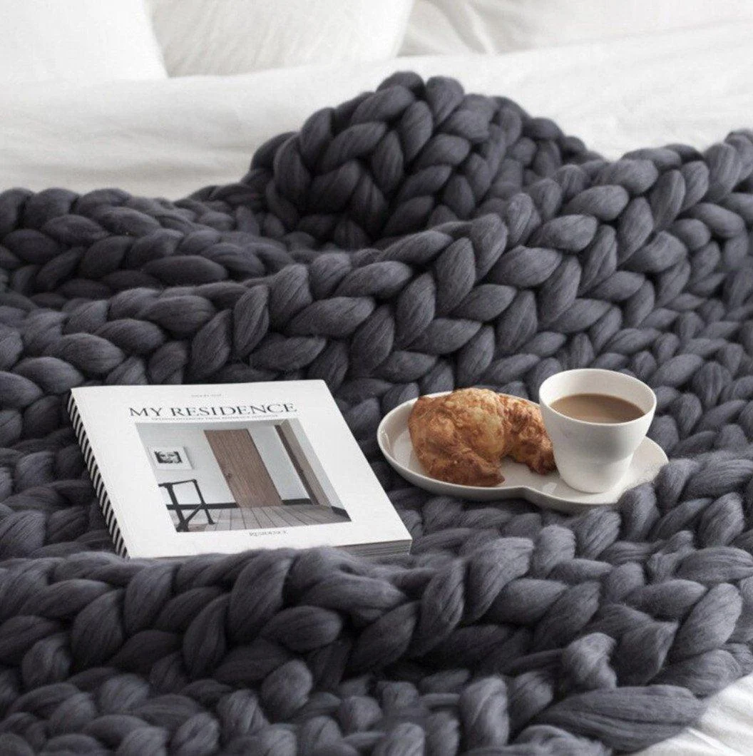 Homeko Knitted Blanket -