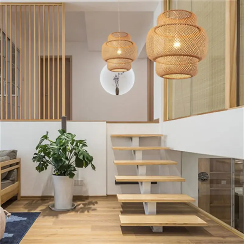 Homeko Knitted Weaving Bamboo Pendant Lamp