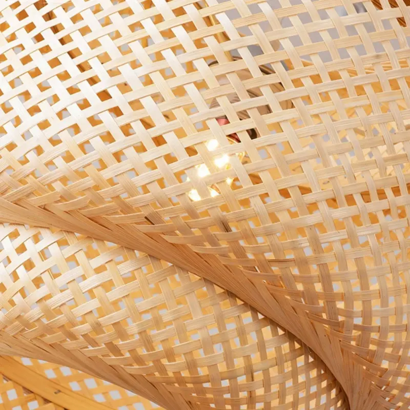 Homeko Knitted Weaving Bamboo Pendant Lamp