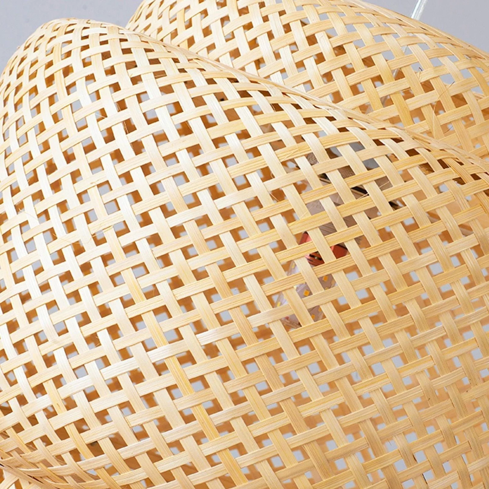 Homeko Knitted Weaving Bamboo Pendant Lamp -