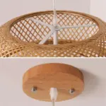 Homeko Knitted Weaving Bamboo Pendant Lamp