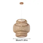 Homeko Knitted Weaving Bamboo Pendant Lamp