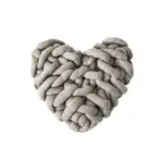 Homeko Knot Heart Pillow