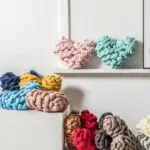 Homeko Knot Heart Pillow