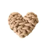 Homeko Knot Heart Pillow