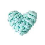 Homeko Knot Heart Pillow
