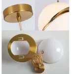 Homeko LED Bubble Ball Pendant Lamp
