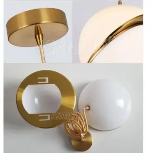 Homeko LED Bubble Ball Pendant Lamp