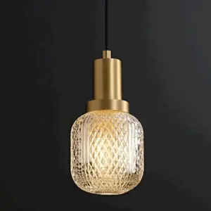 Homeko LED Glass Pendant Light