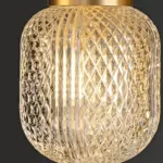 Homeko LED Glass Pendant Light