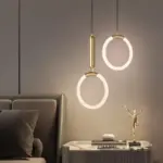 Homeko LED Glowing Ring Pendant Lights