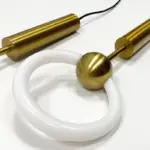 Homeko LED Glowing Ring Pendant Lights