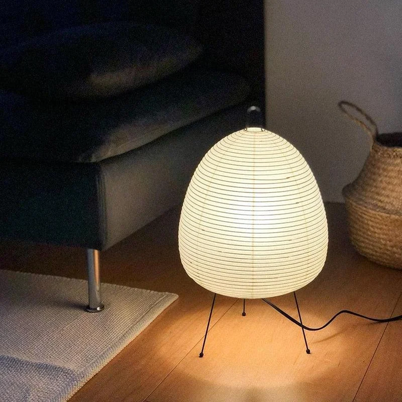 Homeko LED Japanese Rice Paper Table Lamp -