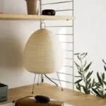 Homeko LED Japanese Rice Paper Table Lamp