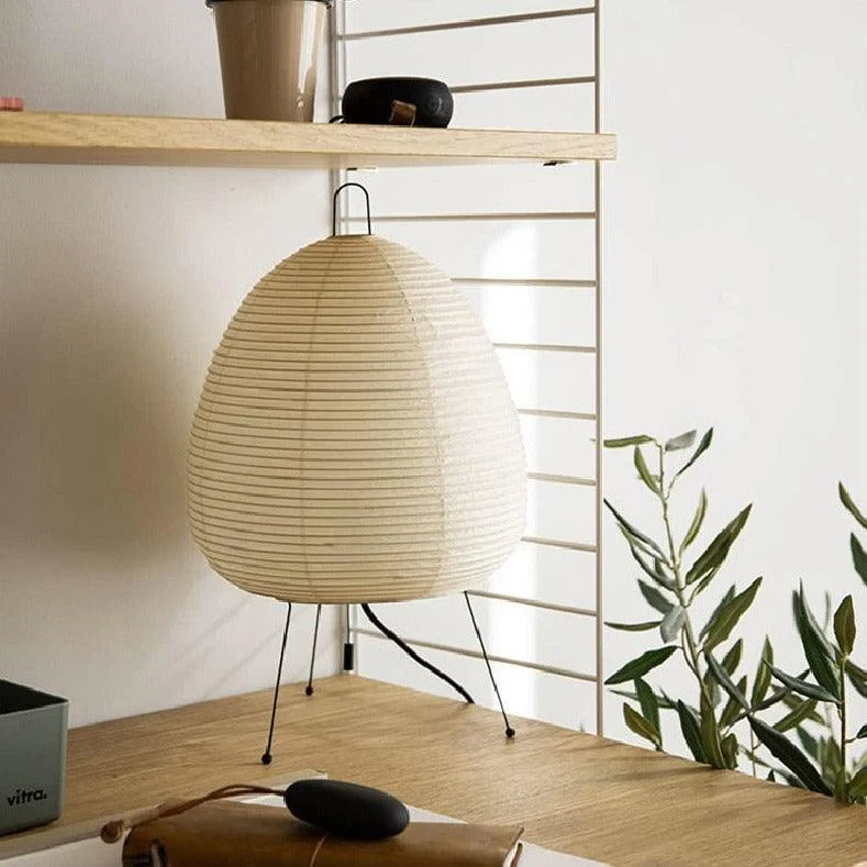 Homeko LED Japanese Rice Paper Table Lamp -