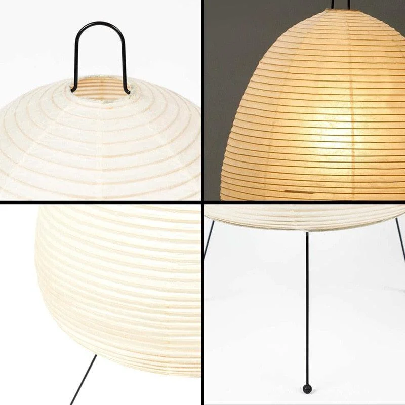 Homeko LED Japanese Rice Paper Table Lamp -