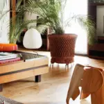 Homeko LED Japanese Rice Paper Table Lamp