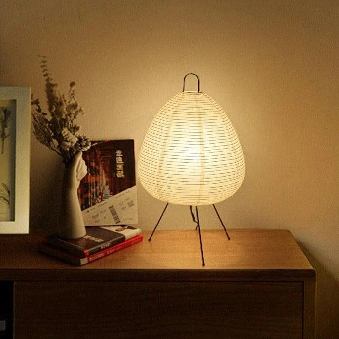 Homeko LED Japanese Rice Paper Table Lamp -