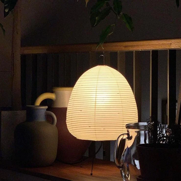 Homeko LED Japanese Rice Paper Table Lamp -