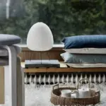 Homeko LED Japanese Rice Paper Table Lamp