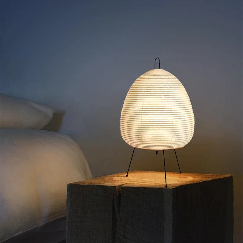 Homeko LED Japanese Rice Paper Table Lamp -