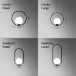 Homeko LED Luxury Glass Pendant Light