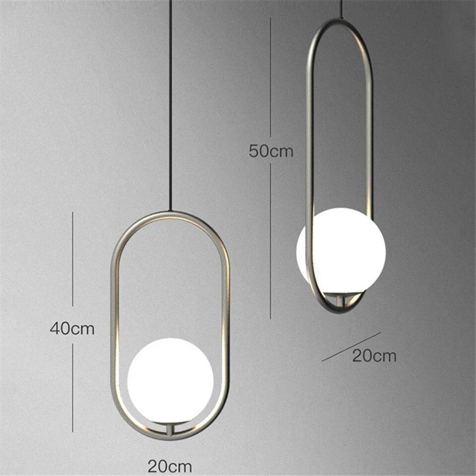 Homeko LED Luxury Glass Pendant Light -