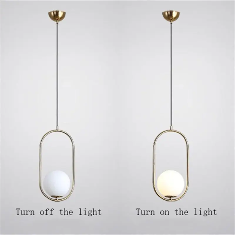 Homeko LED Luxury Glass Pendant Light