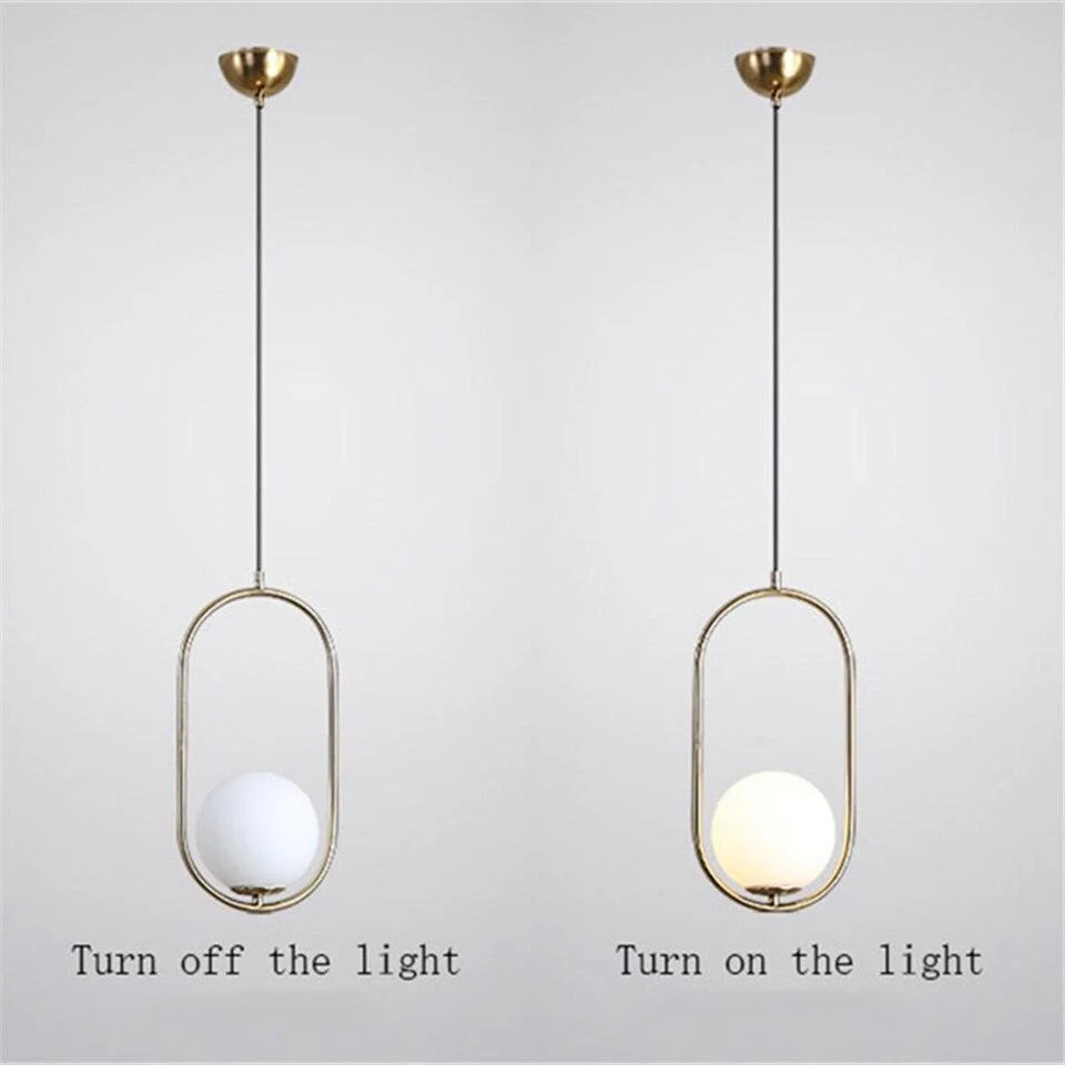 Homeko LED Luxury Glass Pendant Light -