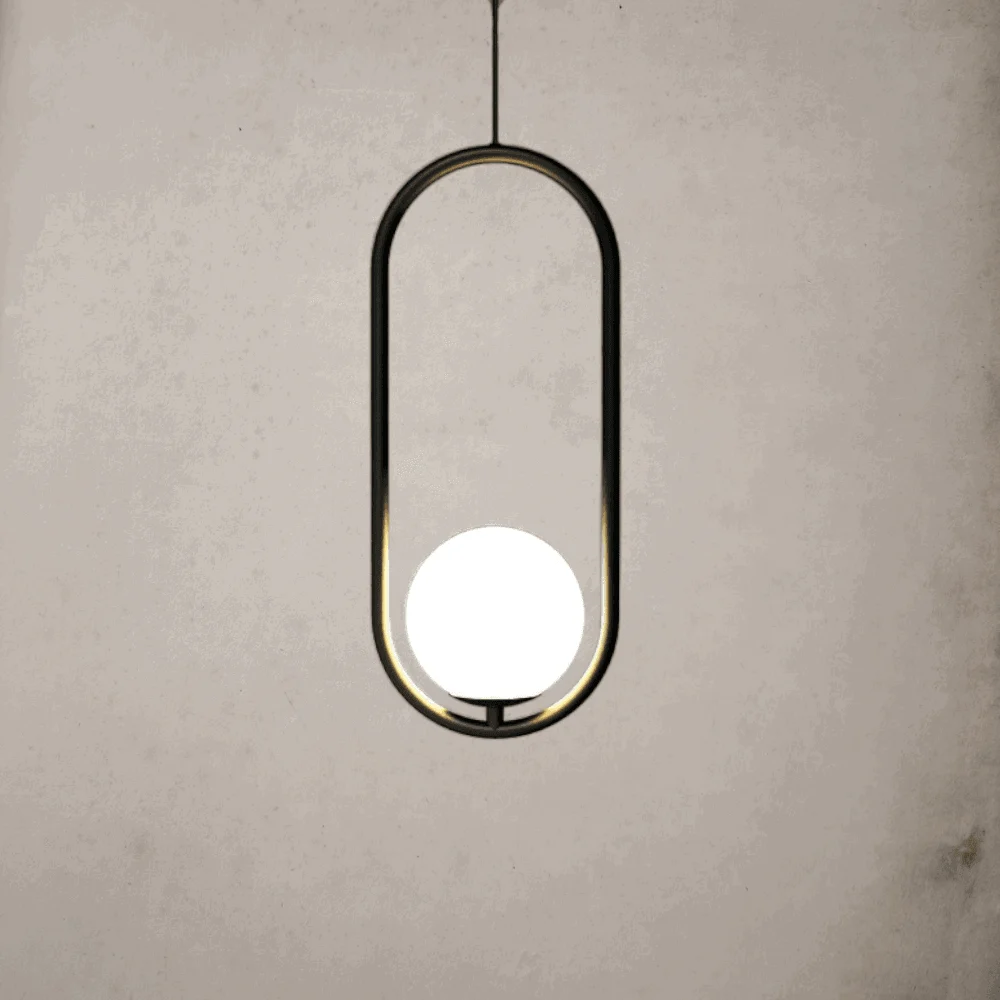 Homeko LED Luxury Glass Pendant Light -