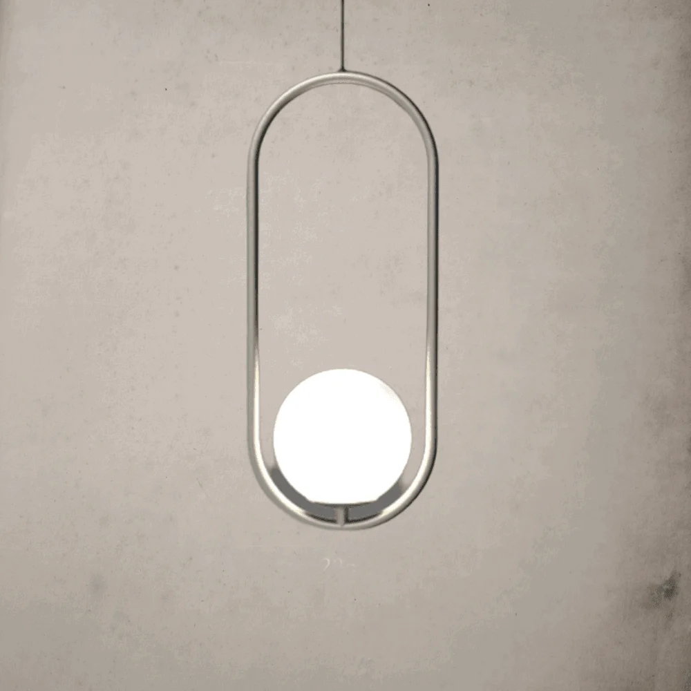 Homeko LED Luxury Glass Pendant Light -