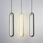 Homeko LED Ovale Design Luster Fixture Pendant Lights