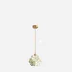 Homeko LED Pendant Light with Glass Revival