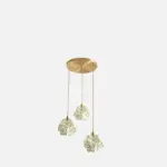 Homeko LED Pendant Light with Glass Revival