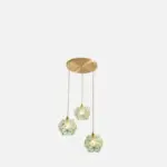 Homeko LED Pendant Light with Glass Revival