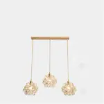 Homeko LED Pendant Light with Glass Revival