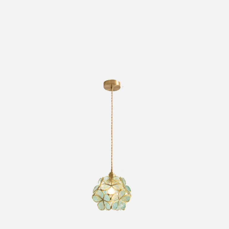 Homeko LED Pendant Light with Glass Revival -