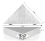 Homeko LED Triangle Wall Lamp