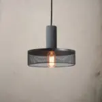 Homeko Lampshade Cement Bar Pendant Lamp