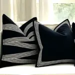 Homeko Large Geometric Striped Cushion Covers