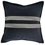 Homeko Large Geometric Striped Cushion Covers